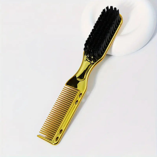 Brosse double face pour cheveux et barbe